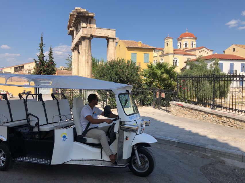 Athens: Private Evening Sightseeing Tour by Electric Tuk-Tuk - Kolonaki and the Mood Shift to Classic Athens