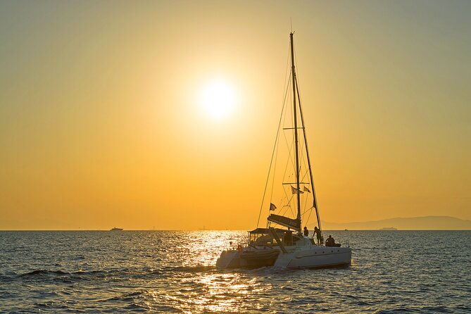 Athens Private Full day Catamaran cruise with meal & drinks - The Crew Makes the Difference on a Long Sea Day