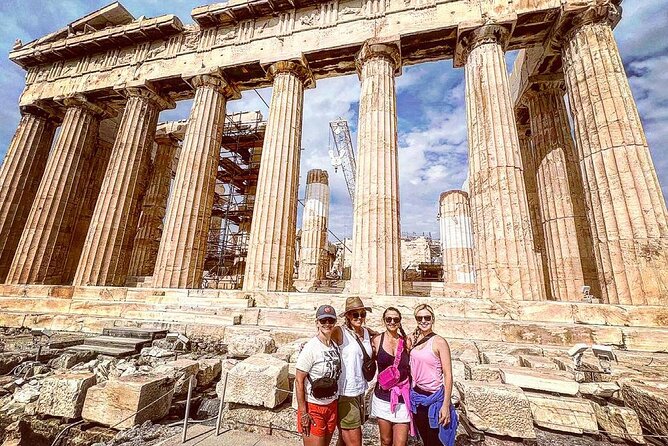 Athens Private Tour Acropolis and Highlights & Athenian Riviera - Entering the Acropolis core: Parthenon plus Athena Nike