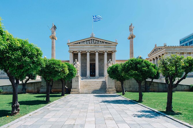 Athens Private Tour: All Major Landmarks in 2 hours - Academy, University, and National Library: the Athenian Trilogy outside