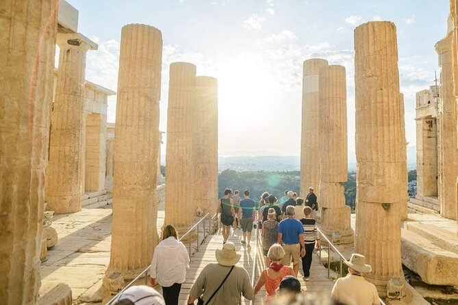 Athens Private Walking Tour: Acropolis monuments, Plaka and local food - Acropolis monuments: a focused 2-hour tour of the big symbols