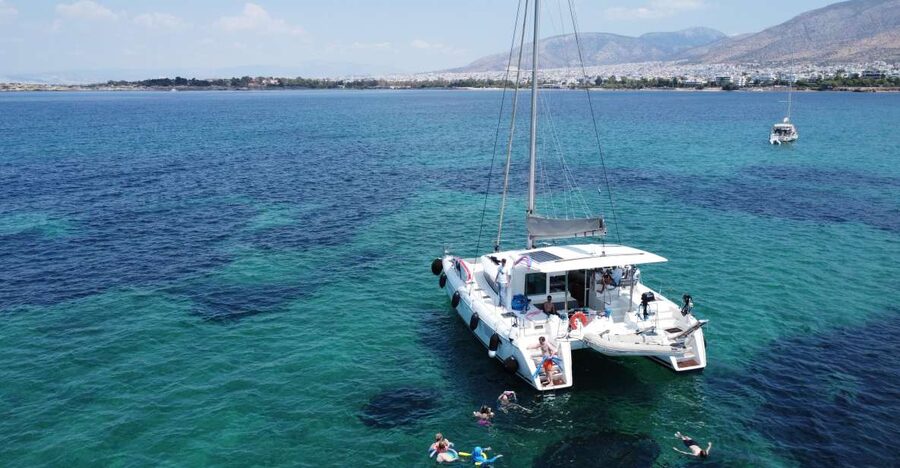 Athens Riviera Private Catamaran Cruise with Meal and Drinks - What 5 Hours On A Private Catamaran Really Feels Like