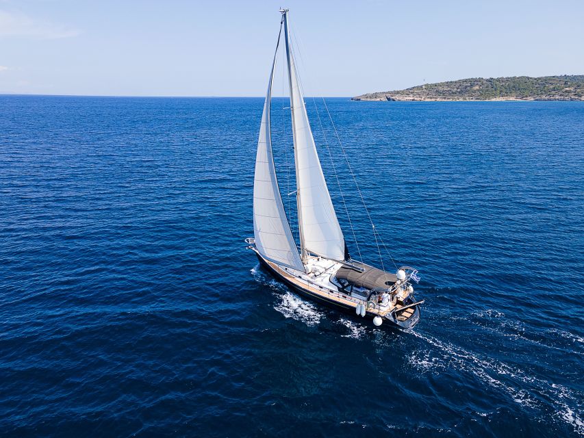Athens Riviera: Private daily sailing cruise with lunch - Ydrousa Island: a calm-water start and real snorkeling chances