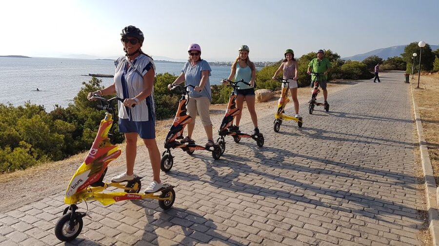 Athens Riviera Trikke Bike Tour & Vouliagmeni Lake - What you get included, and what you should plan to pay for yourself