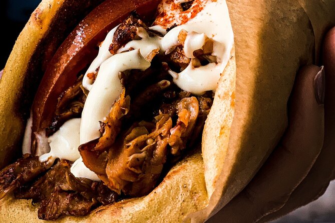 Athens's original vegan food tour - Stop 3 in Plaka: Vegan Souvlaki in Athens’s Most Walkable Streets