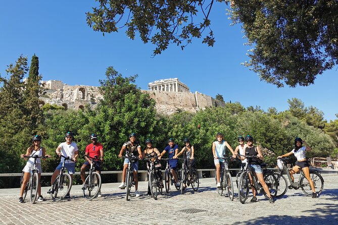 Athens Scenic Bike Tour with an Electric or a Regular Bike - Acropolis viewpoints, plus Hephaestus and the big stadium finishes