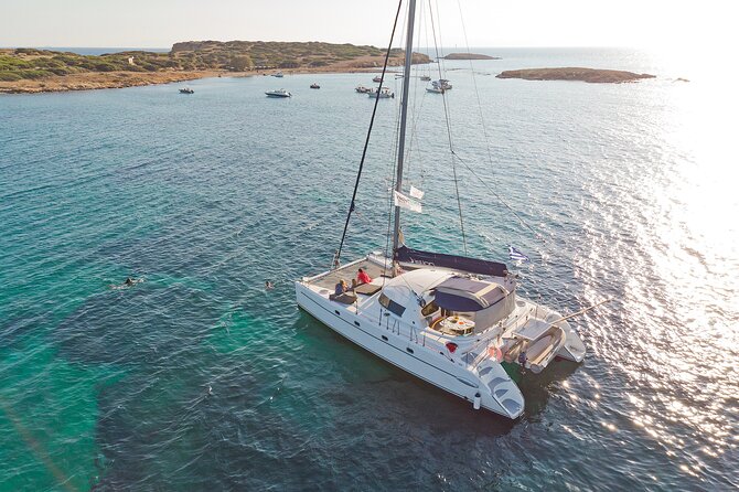 Athens Semi Private Sunset Catamaran Cruise with meal & drinks - Snorkeling gear and swim time, how to get the most out of the water