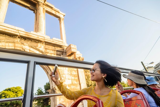 Athens Shore Excursion: Athens and Piraeus Hop-On Hop-Off Bus Tour - Route map you can actually use: Athens, Piraeus, and Beach Riviera