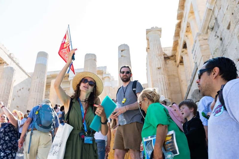 Athens Sightseeing & Acropolis With Entry Tickets Included - Riding the air-conditioned bus with headsets and Wi-Fi
