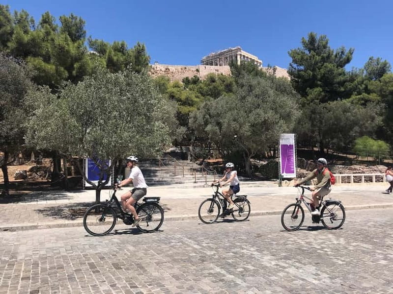 Athens: Small-Group E-Bike Tour of Historic Highlights - Stop 6: Plaka streets, cobblestones, and that slow-breath feeling