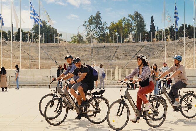 Athens Small Group Electric Bike Tour - Getting set up at Athens by Bike, then rolling out