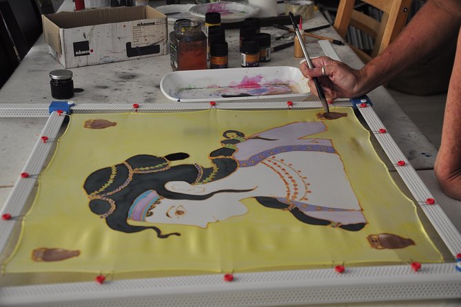 Athens: Small Group Silk Scarf Art Workshop with Greek Themes - Key highlights worth your attention
