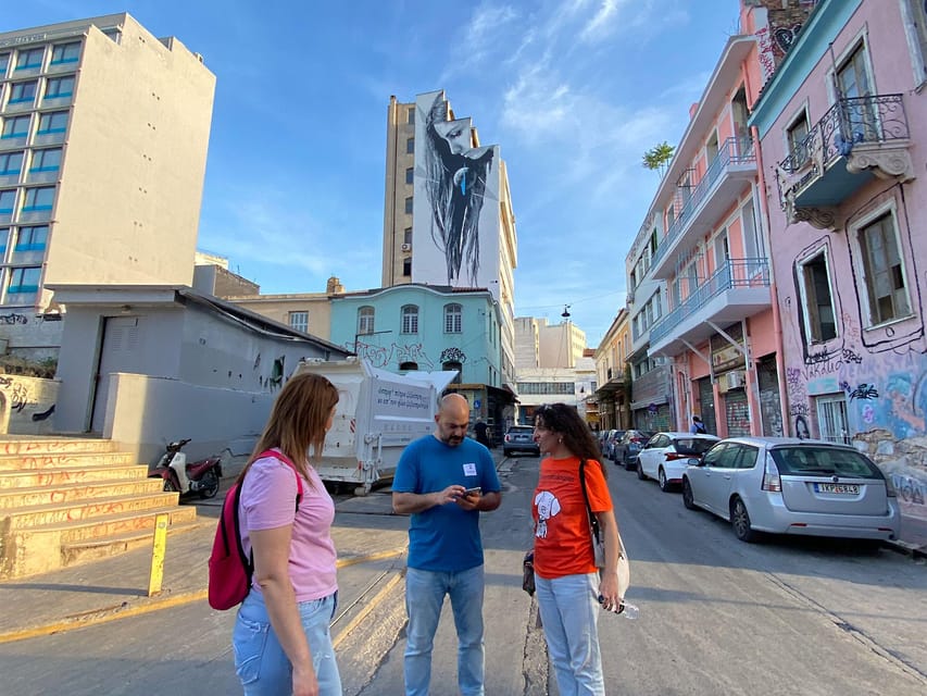 Athens: Street Art Treasure Hunt with Food Stop - The Loukanikos Graffiti Mission and the Athens Code