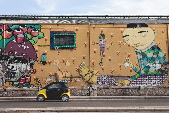 Athens Street Art Walk - Stop 2: Artisan shops, spice bazaars, and bohemian café bars