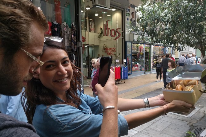 Athens Street Food Tour: Explore City's Iconic Eateries - Meeting Point at MAKARON Lonis, and the Walk Style to Expect