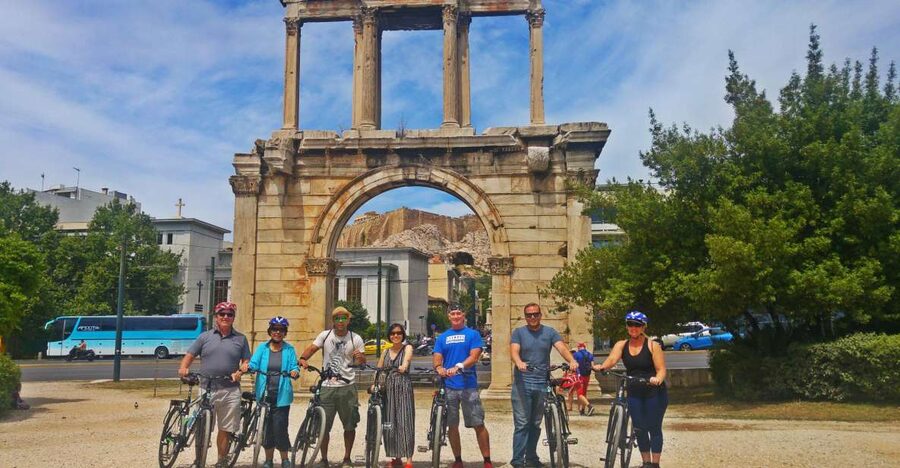Athens: Sunset Bike Tour - Meet at the Acropolis Metro and Start With City Views