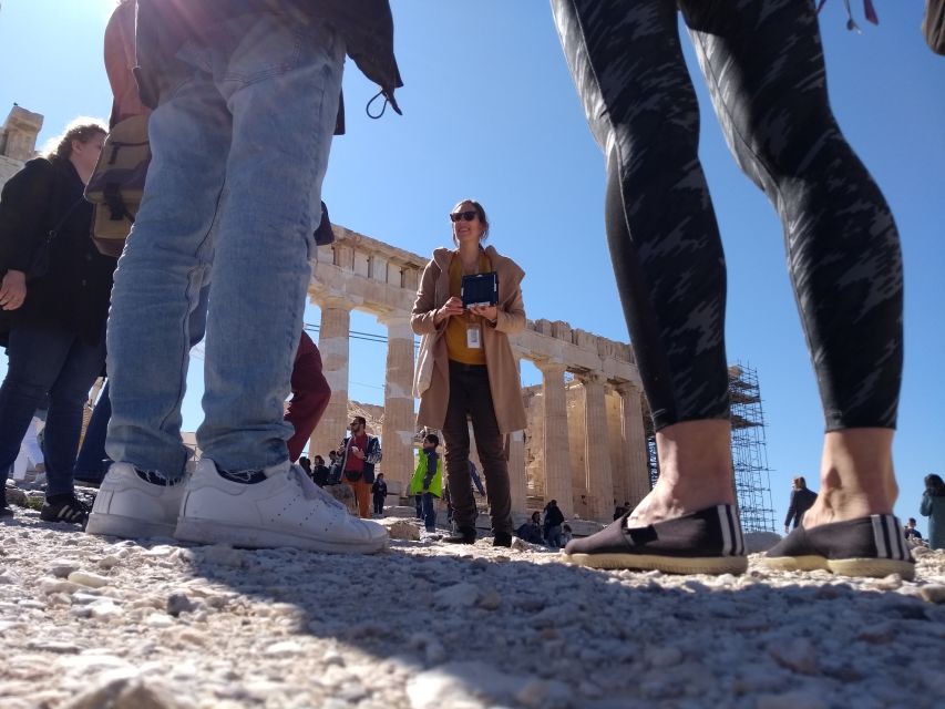 Athens: The Acropolis and Acropolis Museum Tour in German - Herodion, the first pharmacy, and why the in-between details matter