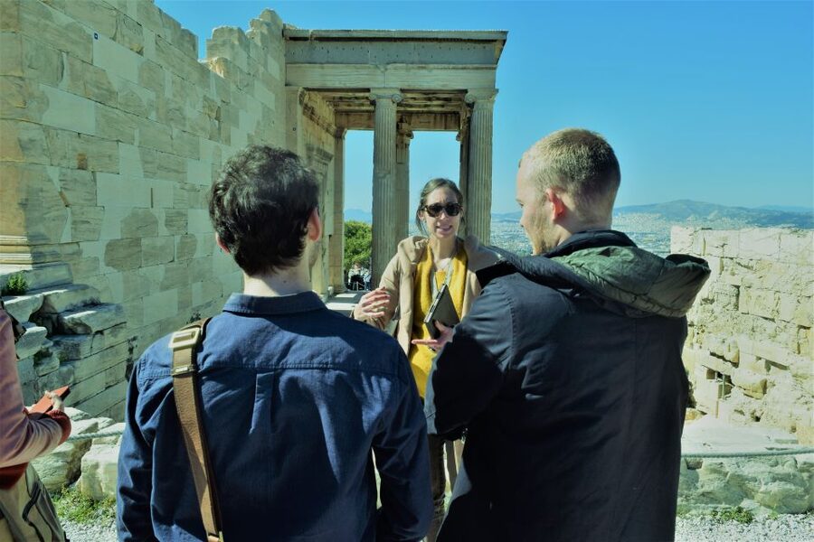 Athens: The Acropolis Guided Walking Tour in German - Dionysos to Herodes Atticus: the walk that adds layers