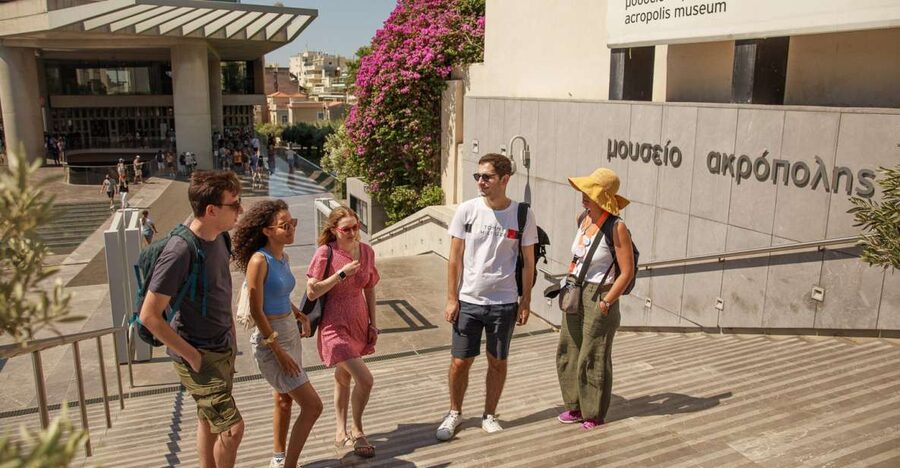 Athens: The Acropolis Museum Guided Tour - Inside the Modernist building by Tschumi and Photiadis