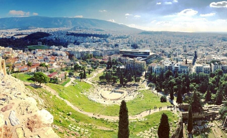 Athens: The Acropolis Walking Group Tour with a French Guide - From Theatre of Dionysus to the Healing Temple of Asclepius