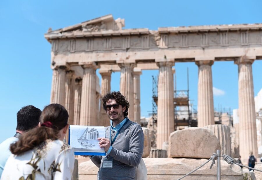 Athens: The Mythology Tour of Acropolis & Acropolis Museum - Propylaea to Parthenon, Athena’s power in marble