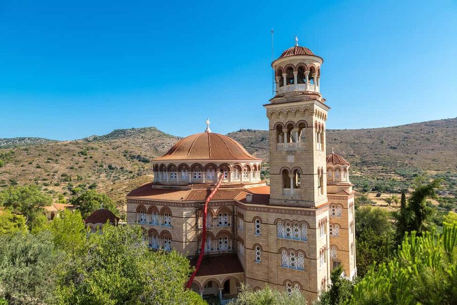 Athens to Aegina: Greek Island Escape & Swim Day Trip - Aegina Town: Venetian-influenced streets and pistachios worth planning around