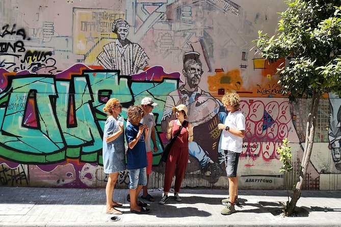 Athens Urban Street Art Tour - Stop 1 Monastiraki murals: your quick lesson in reading walls