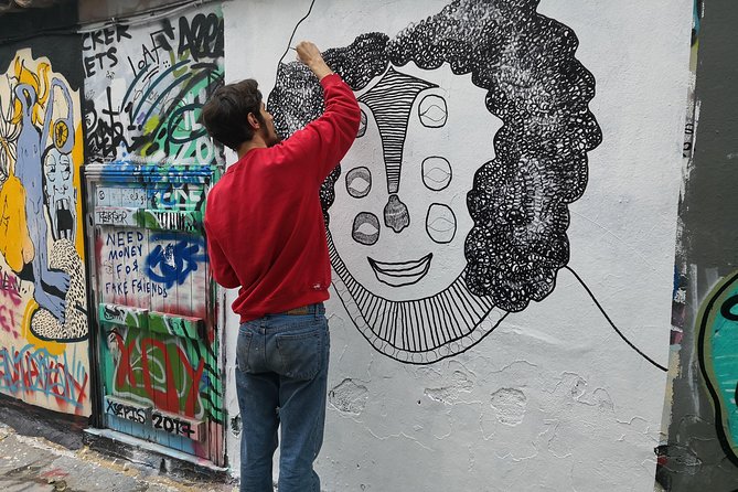 Athens Urban Street Art Tour - Stop 2 Iroon Square: the stories in the center of Psirri
