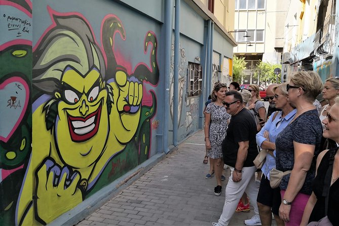 Athens Urban Street Art Tour - Stop 4 Omonoia: older, legendary murals with staying power