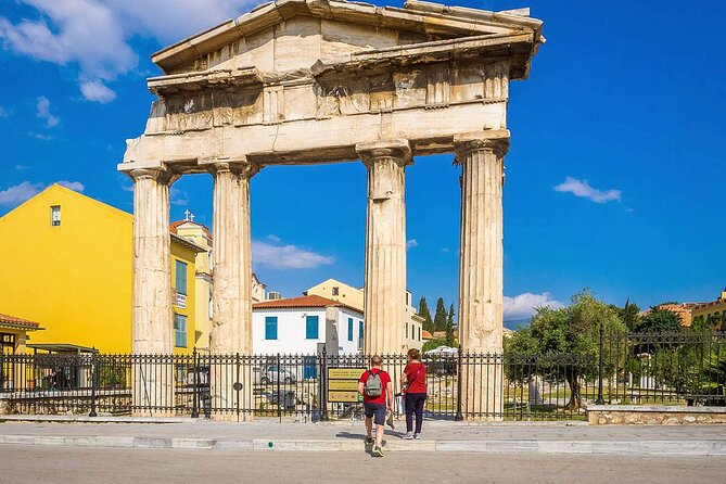 Athens Urban Treasure Hunt w Food Stop - Ending at Old Madrasa Gate: Coronation and Vouchers