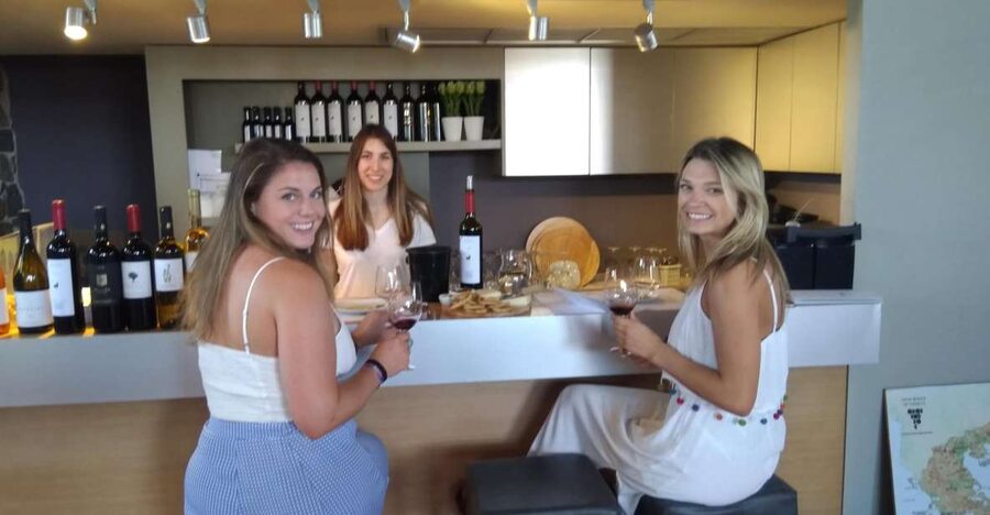 Athens Winery Tour - The pairing: finger food, local cheese, and what you should expect to feel