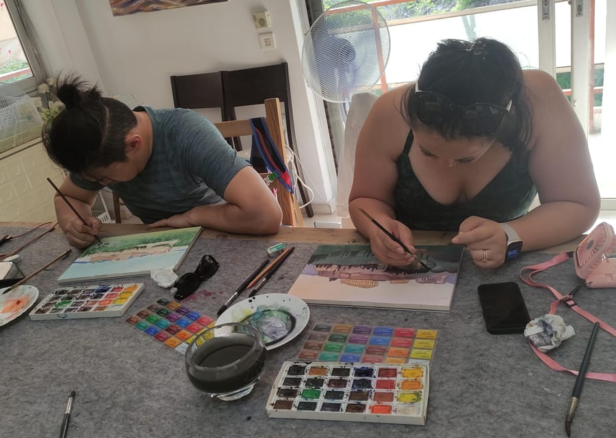Athens: workshop for painting landscape with local artist - Key things to know before you go