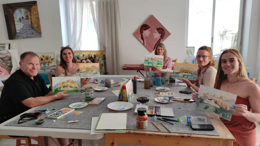 Athens: workshop for painting landscape with local artist - Should You Book This Athens Watercolor Workshop?