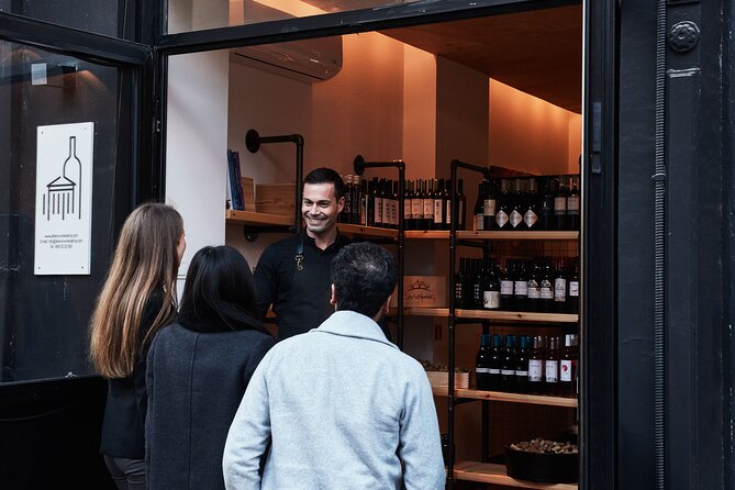 Best rated Acropolis Wine Tasting - Entering the wine atelier on Tournavitou 9