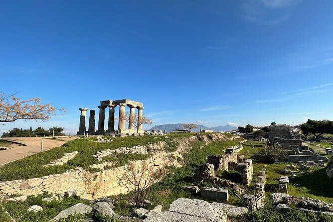 Biblical Corinth Taste Faith & History with wine & Oil Tasting - Museum of Corinth and Temple of Apollo: the classics at ground level