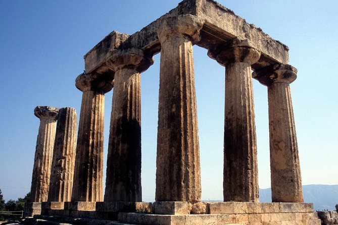 Blue Lake, Sanctuary of Hera, Mycenae, Ancient Corinth, Canal - Acrocorinth and Ancient Corinth: forts, fountains, and Paul’s Bema area