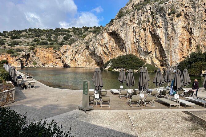 Cape Sounio Private half day Poseidon Athenian Riviera sunset - Lake Vouliagmeni: the 1 hour pause that adds real variety