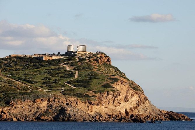 Cape Sounion & Vouliagmeni Lake Private Half-Day Trip from Athens - Temple of Poseidon, the sunset payoff on a white-marble clifftop