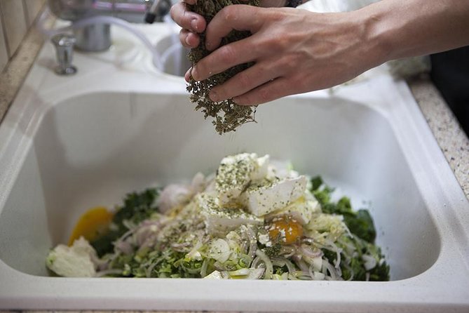 Cooking Class in Athens: Learn the Art of Phyllo with Christina - Spanakopita filling with wild spinach, local greens, and Greek cheeses