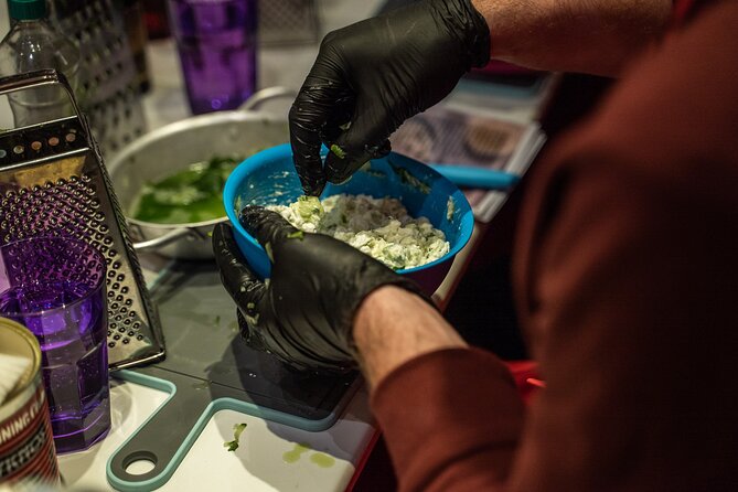 Cooking Class in Athens with Shopping in Central Market & Lunch - From market to kitchen, what the cooking class setup is really like