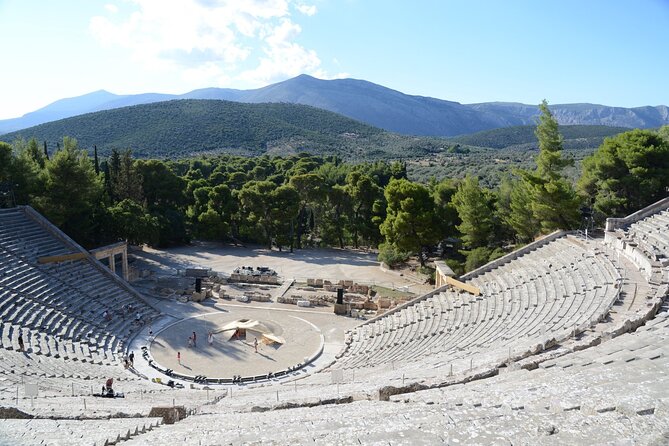Corinnt Canal, Epidaurus, Nafplio and Mycenae, Private Day Tour - Corinth Canal: a quick stop with real numbers behind it