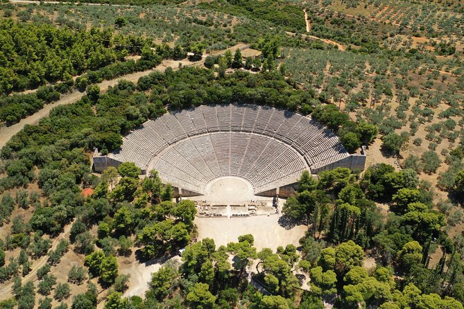 Corinnt Canal, Epidaurus, Nafplio and Mycenae, Private Day Tour - Epidaurus: theatre acoustics, Asklepios, and what to expect in short blocks