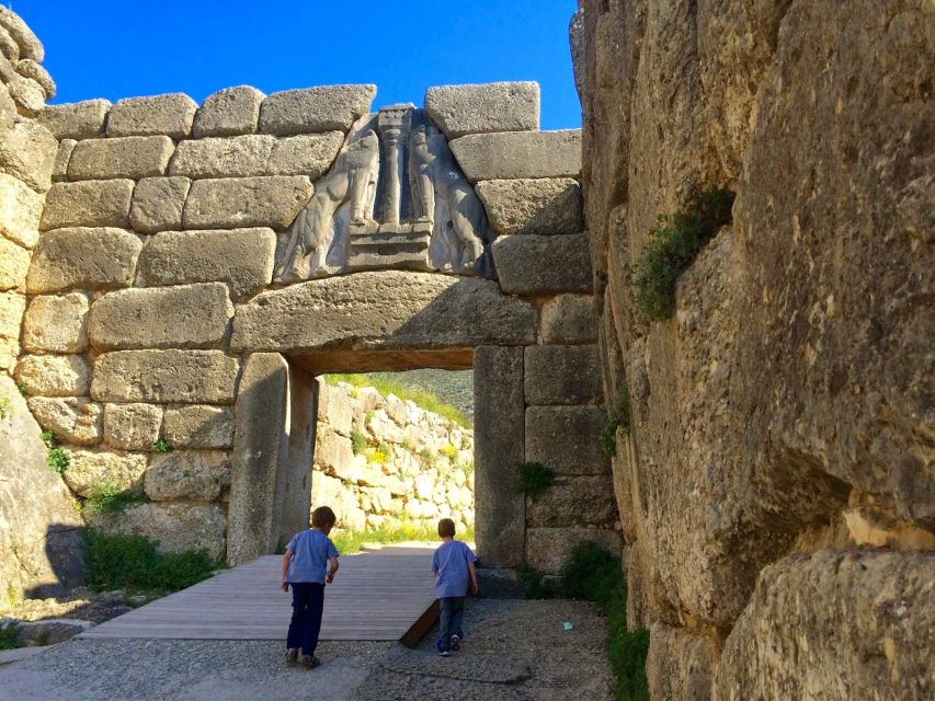 Corinth Canal, Corinth, Mycenae & Nafplion Argolis Tour - Mycenae: Agamemnon, Cyclopean Walls, and the Lion Gate