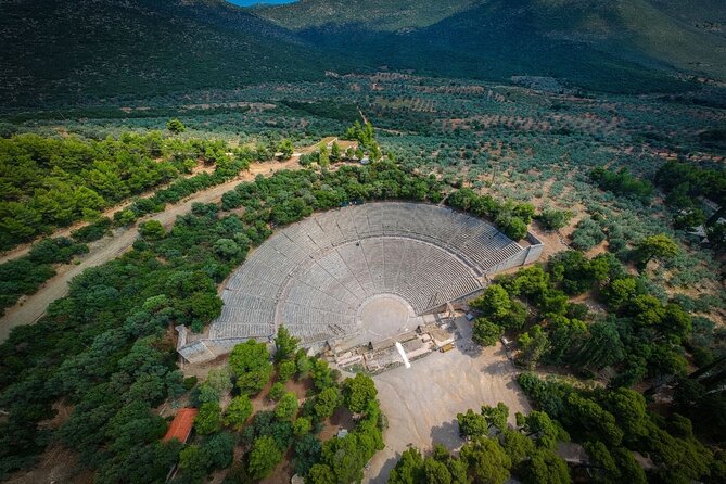 Corinth Canal, Mycenae, Nafplio and Epidaurus Private Tour from Athens - Mycenae citadel and Lions Gate, where the hill does the talking