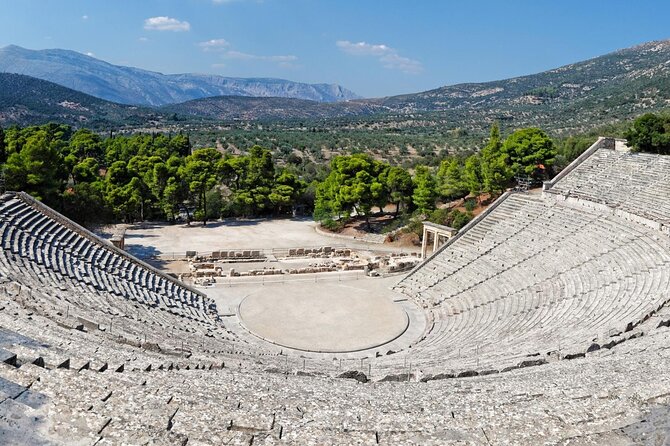 Corinth Canal, Mycenae, Nafplio and Epidaurus Private Tour from Athens - Palamidi Castle and the Nafplio fortress view from 216 meters