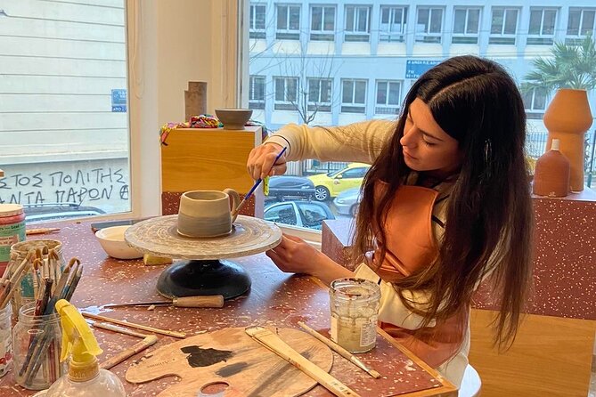 Create and paint your own ceramic piece in a workshop in Athens - Pickup in Athens or shipping home: how to make it travel-proof