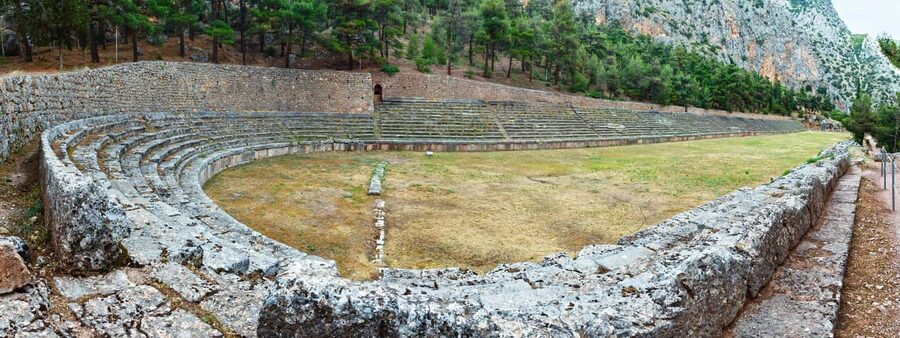 Delphi: Audiovisual self-guided tour with 3D models - The oracle at Delphi: Zeus’ eagles, Apollo, and why Pythia mattered