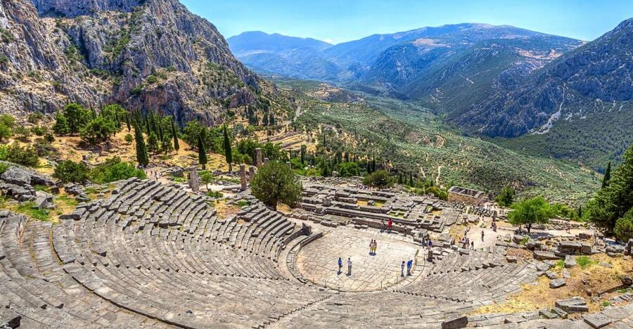 Delphi Guided Walking Tour and Admission Ticket - Temple of Apollo ruins and the views that make Delphi feel real