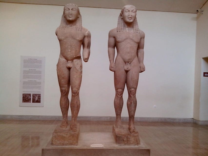 Delphi Skip-The-Line Private Tour - Expert Guide - The giant Naxos Sphinx: a must-see with explanation