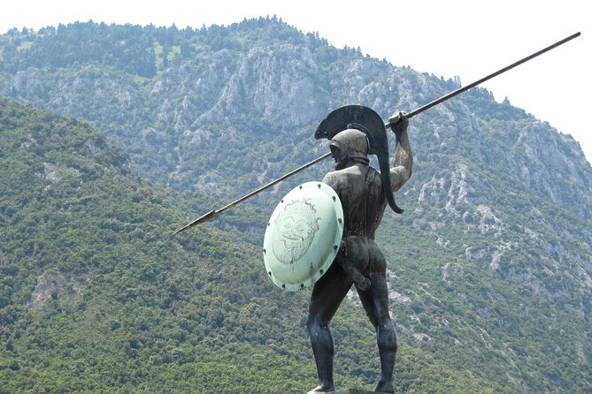 Delphi, Thermopylae, Corycian Cave 300 Spartans Tour - Delphi Without the Confusion: Museum, Ruins, and the Book Guide System